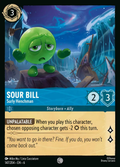 Lorcana - Sour Bill - Surly Henchman - Azurite Sea