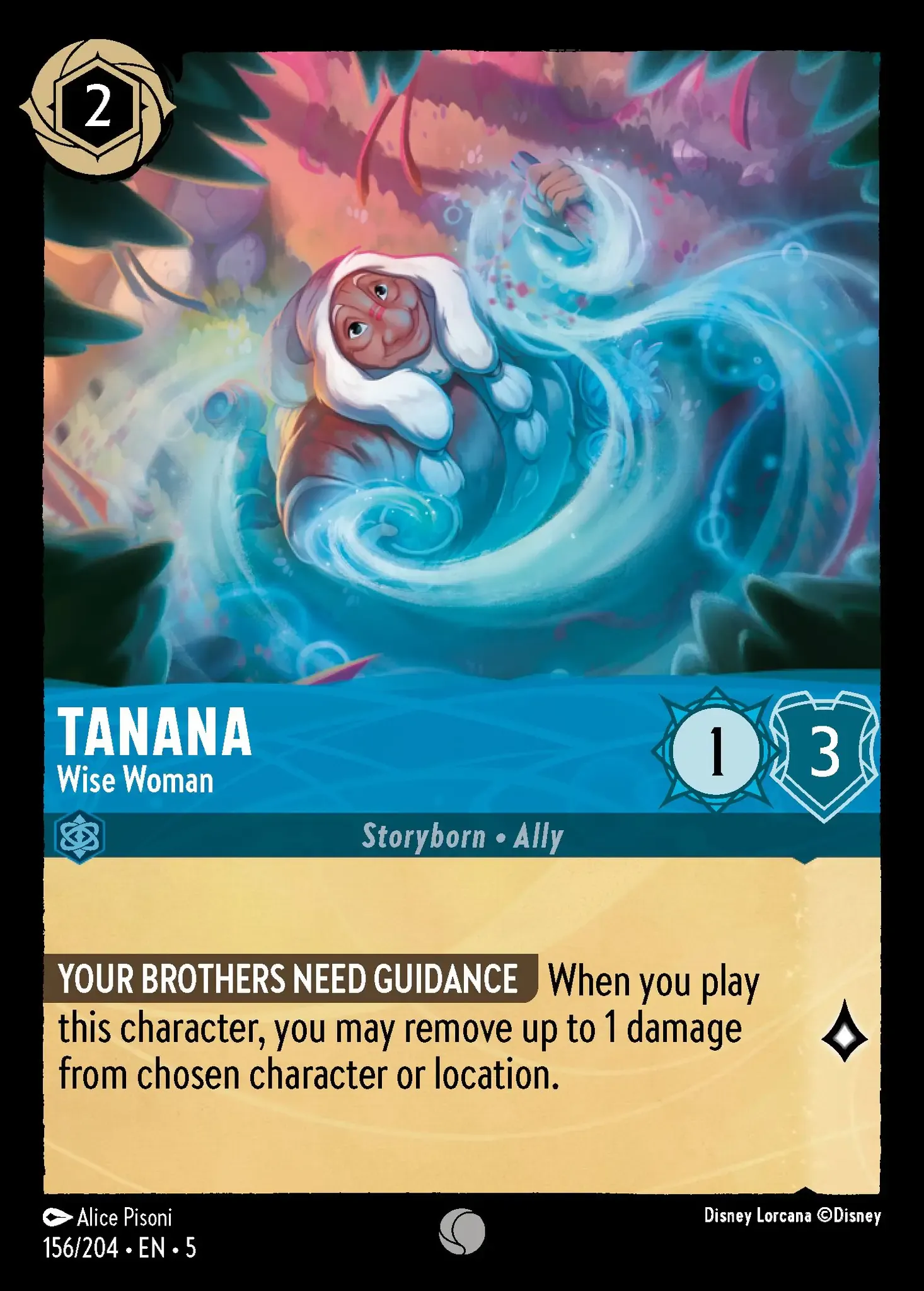 Lorcana - Tanana - Wise Woman - Shimmering Skies