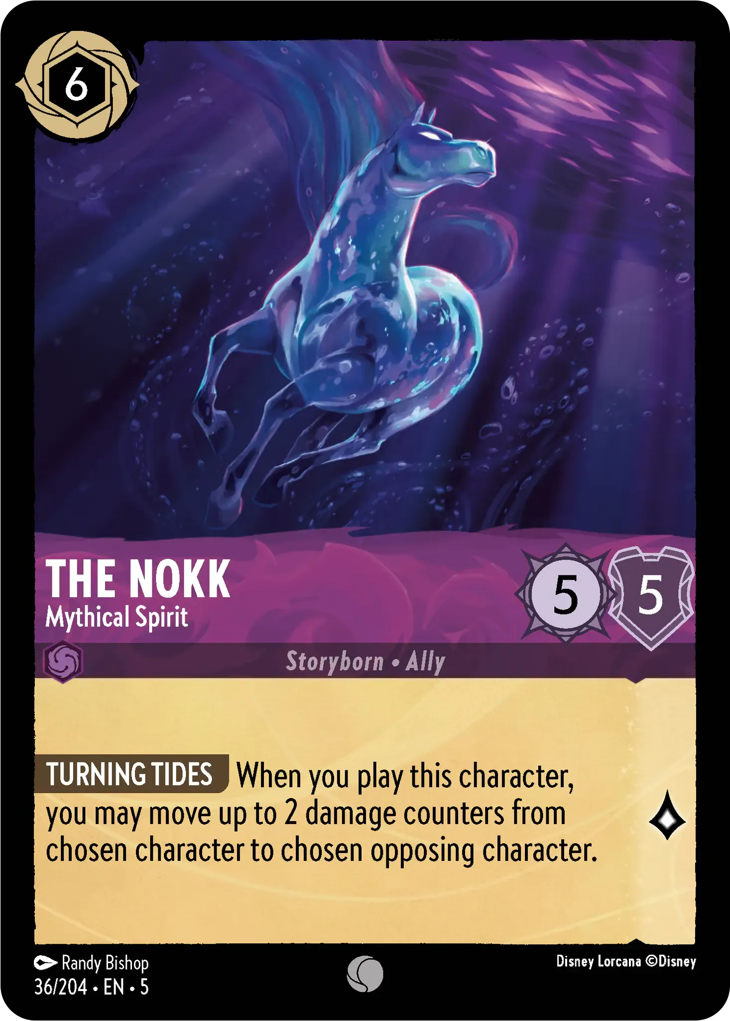 Lorcana - The Nokk - Mythical Spirit - Shimmering Skies
