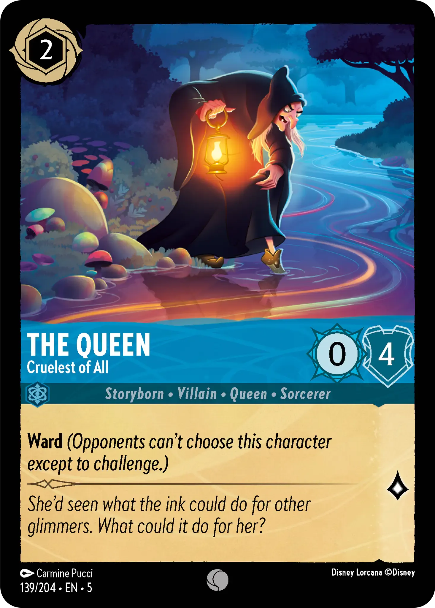 Lorcana - The Queen - Cruelest of All - Shimmering Skies