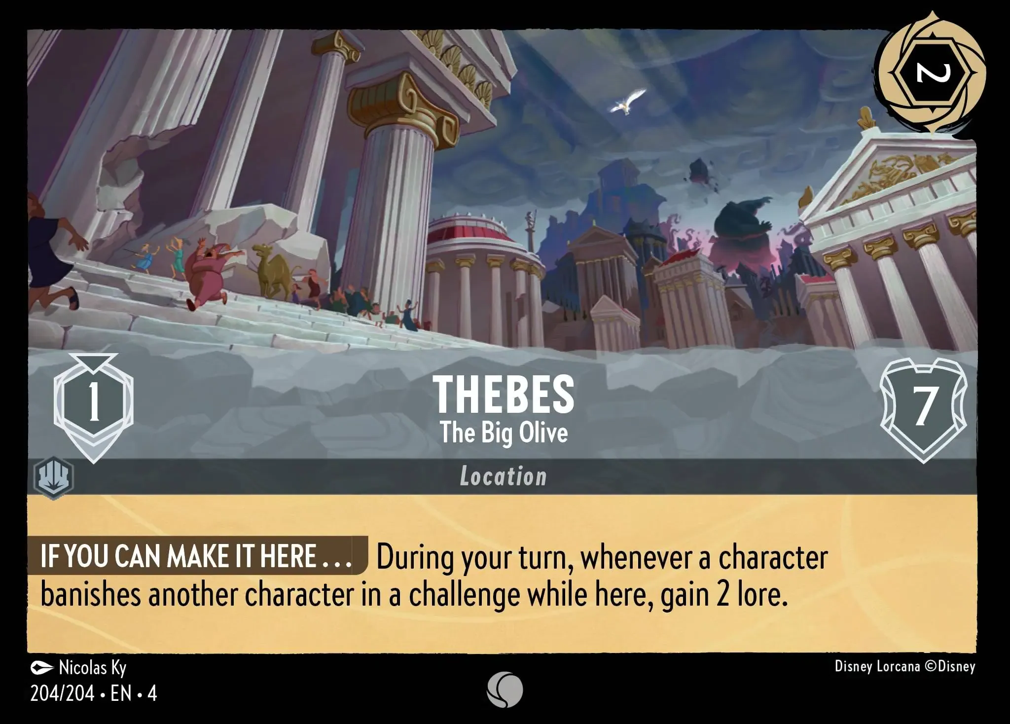 Lorcana - Thebes - The Big Olive - Ursula's Return