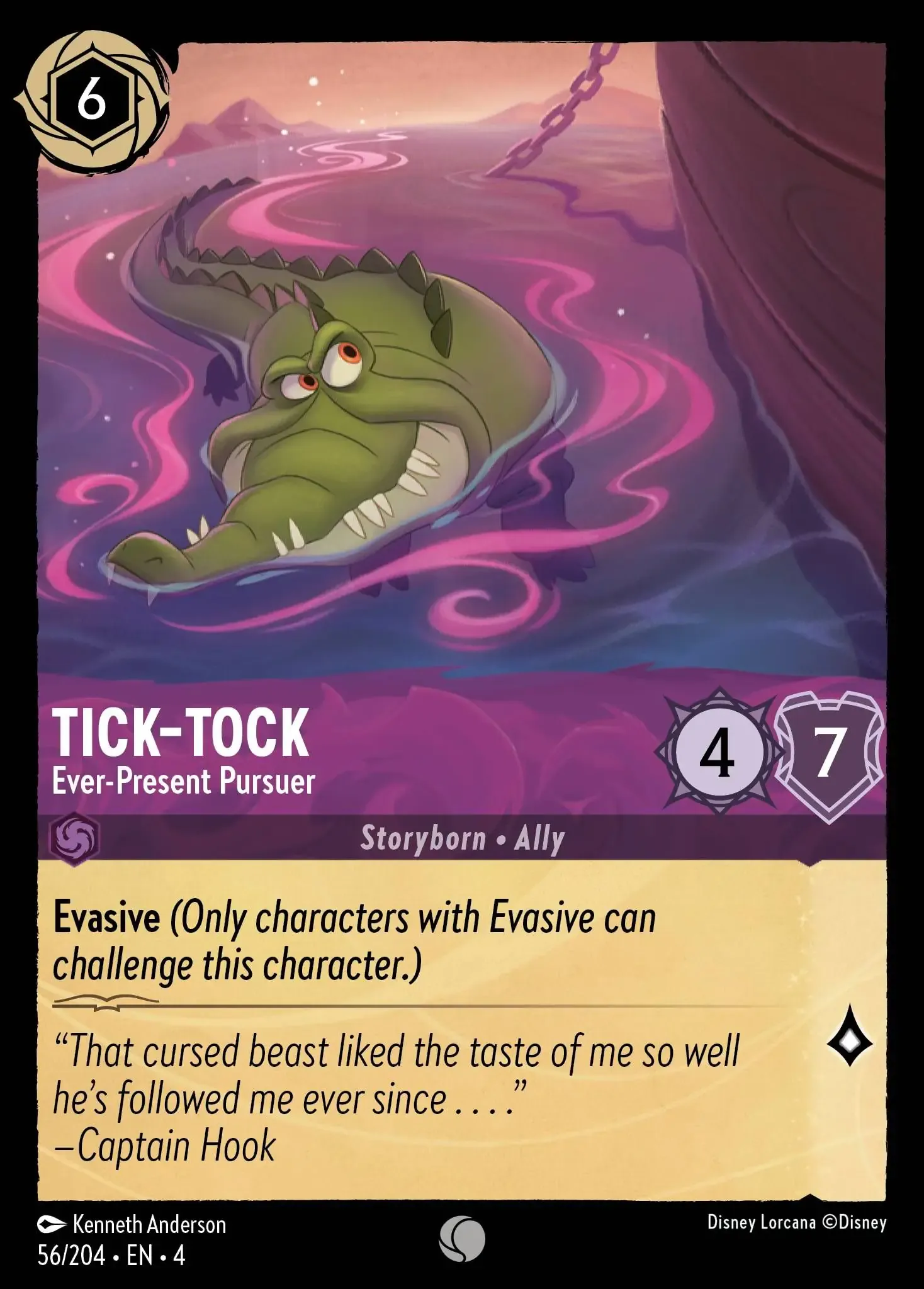 Lorcana - Tick-Tock - Ever-Present Pursuer - Ursula's Return