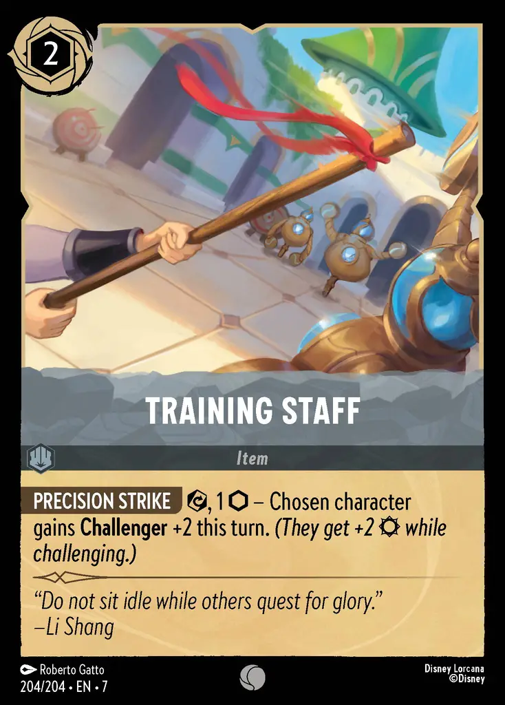 Lorcana - Training Staff - Archazia's Island