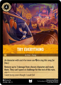Lorcana - Try Everything - Shimmering Skies