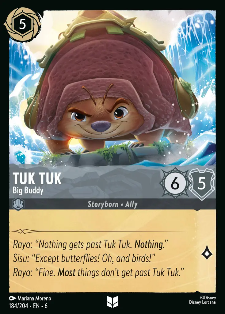 Lorcana - Tuk Tuk - Big Buddy - Azurite Sea
