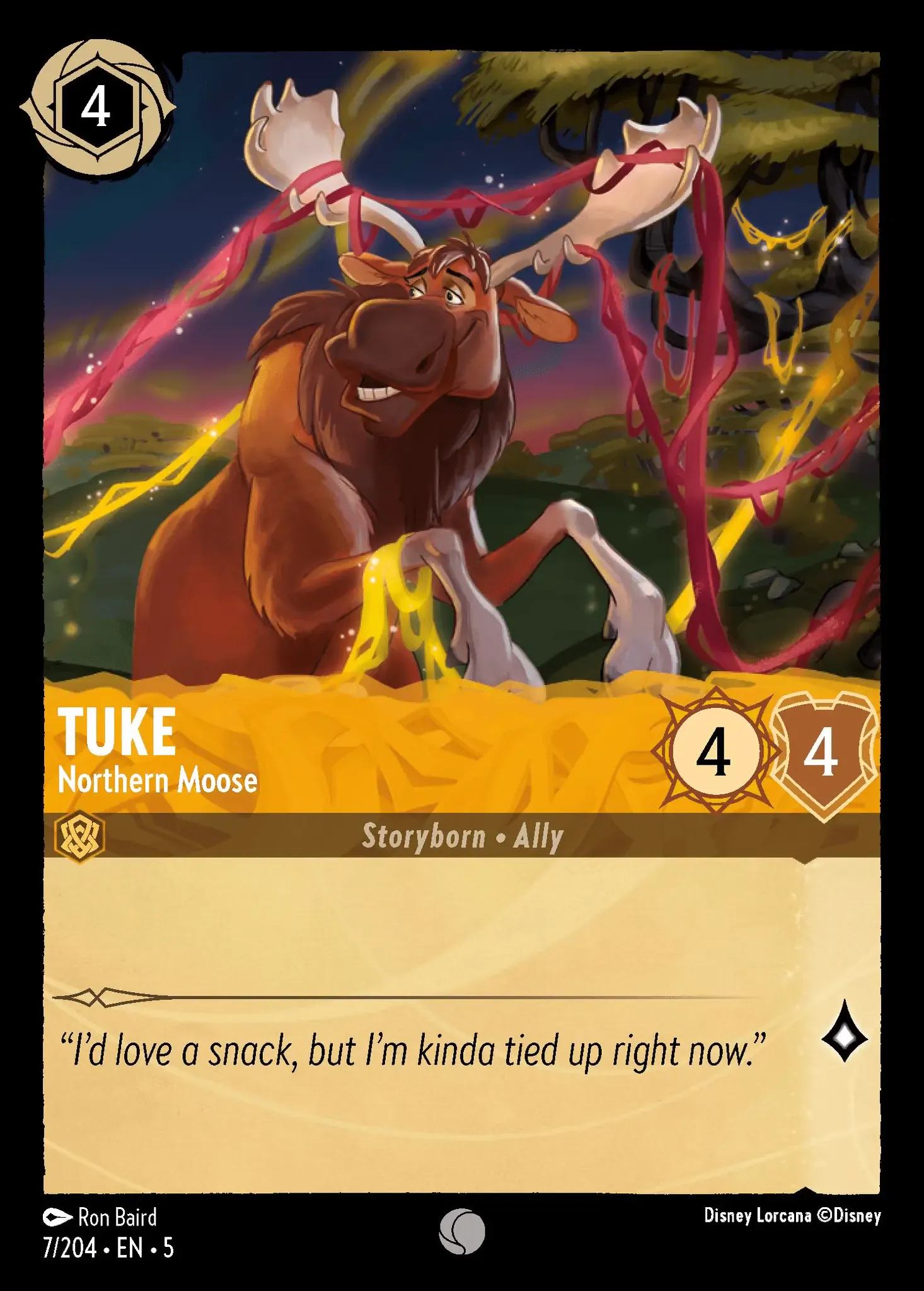 Lorcana - Tuke - Northern Moose - Shimmering Skies