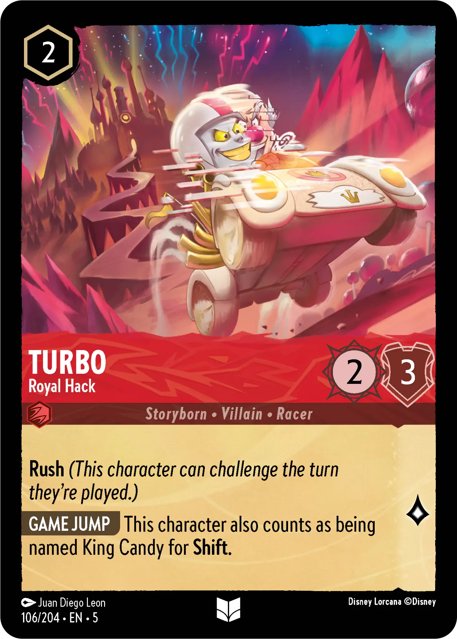 Lorcana - Turbo - Royal Hack - Shimmering Skies