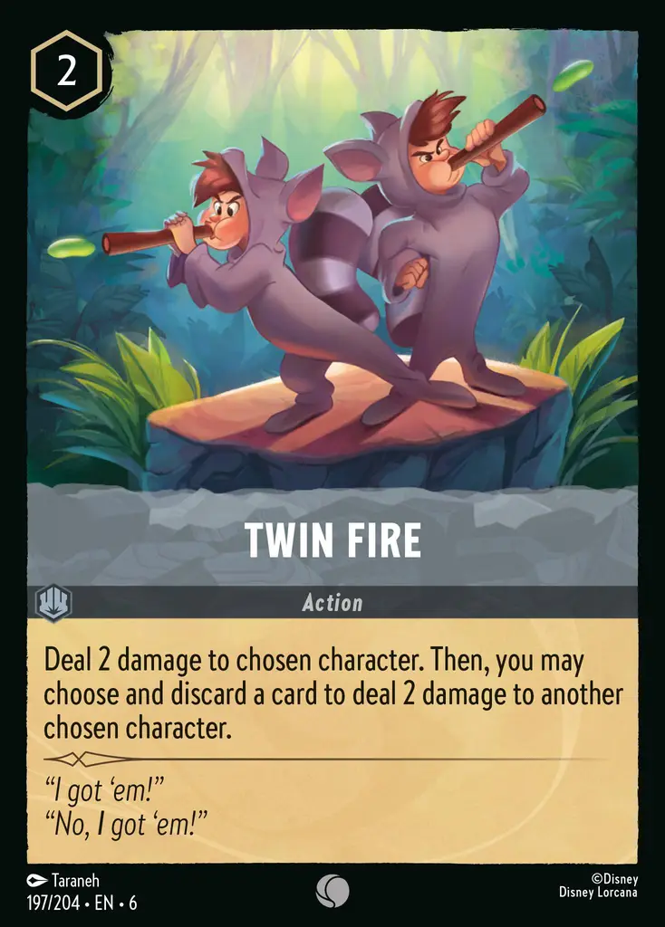 Lorcana - Twin Fire - Azurite Sea