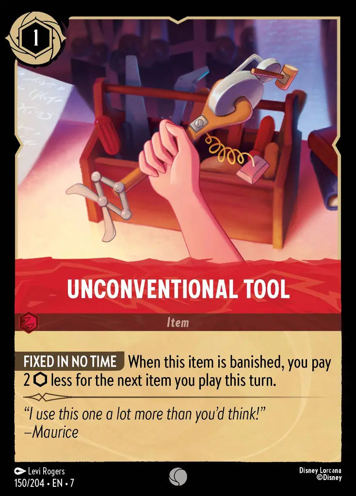 Lorcana - Unconventional Tool - Archazia's Island