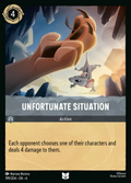 Lorcana - Unfortunate Situation - Azurite Sea