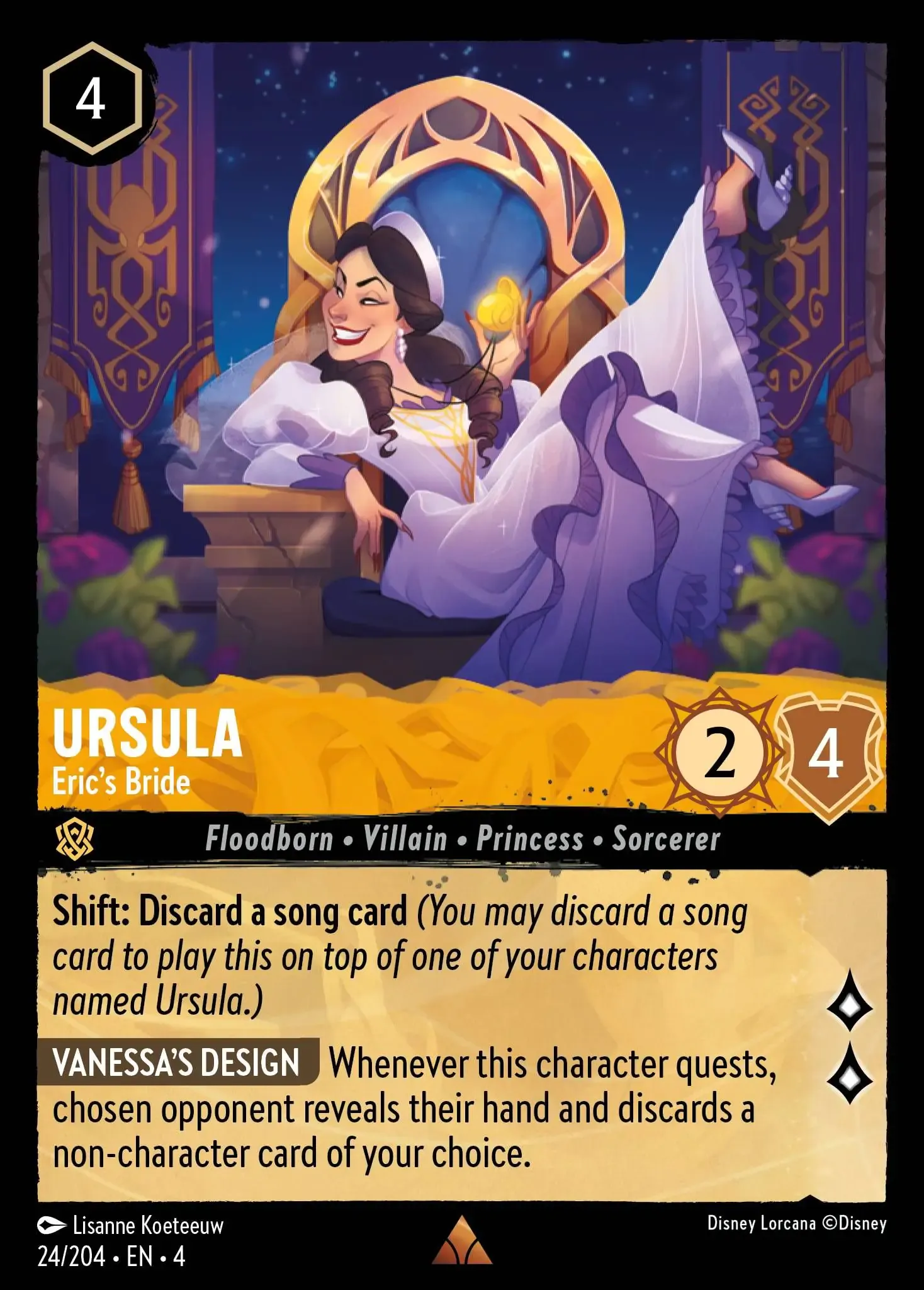 Lorcana - Ursula - Eric's Bride - Ursula's Return