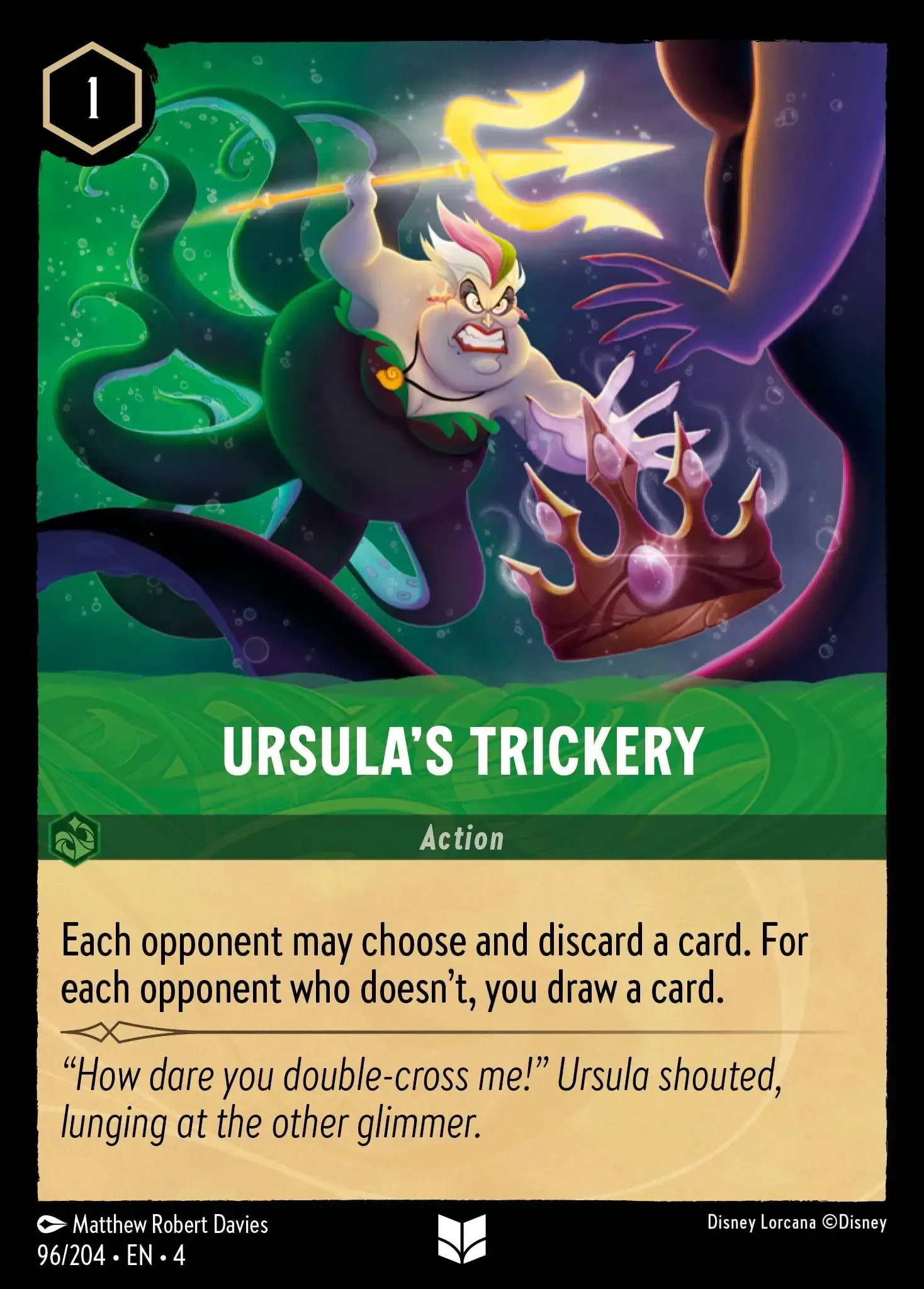 Lorcana - Ursula's Trickery - Ursula's Return