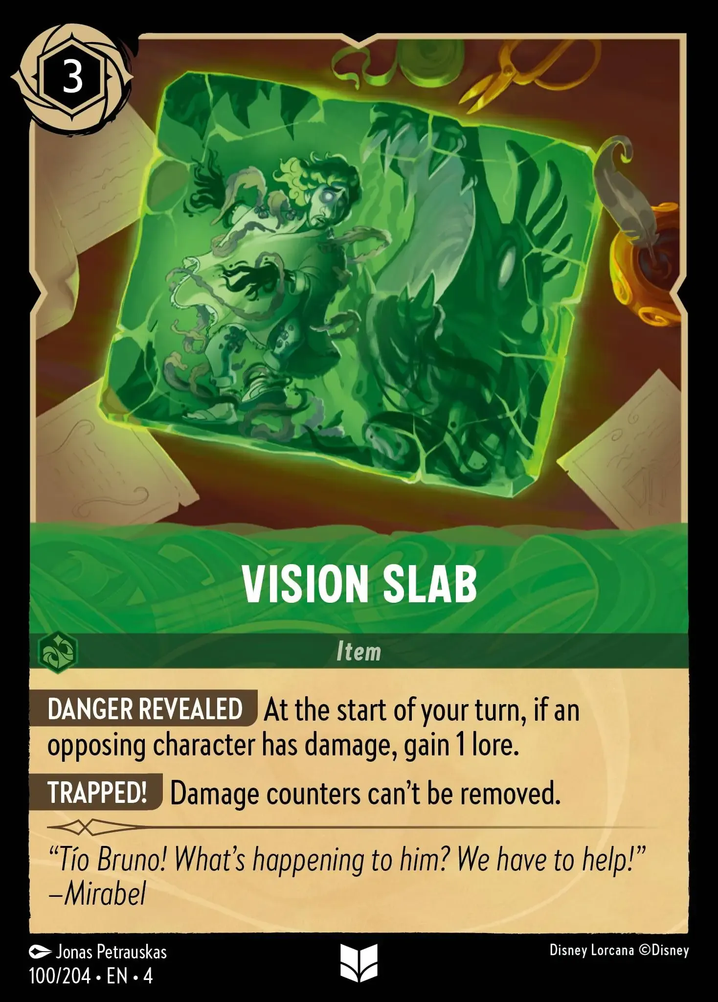 Lorcana - Vision Slab - Ursula's Return