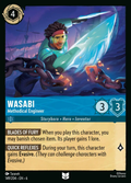 Lorcana - Wasabi - Methodical Engineer - Azurite Sea