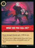 Lorcana - What Did You Call Me? - Rise of the Floodborn