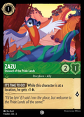 Lorcana - Zazu - Steward of the Pride Lands - Into the Inklands